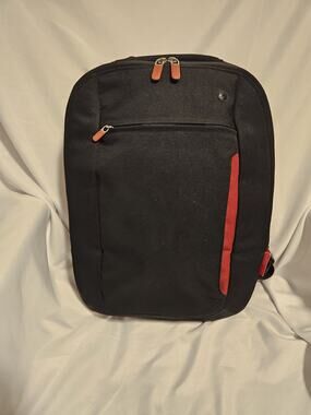 Belkin F8N052 Sling Backpack Laptop Tablet Carry Bag Tote Black/Red 18"